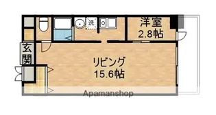 D.CLAREST MELDIA早良街道【2階】の間取り