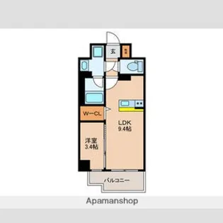 ルーチェ・M【4階】の間取り