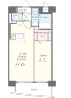 プレアデス【1階】の間取り