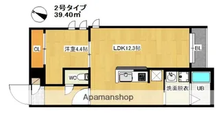 REGALEST周船寺駅前【3階】の間取り