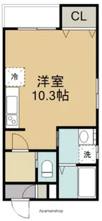 コーラルヒルズ【1階】の間取り