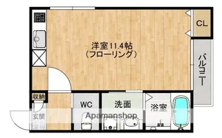 コーラルヒルズ【1階】の間取り