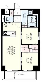 仮称)東那珂2丁目マンション【12階】の間取り