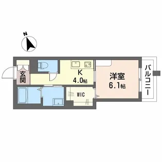 シャーメゾン高宮ペルーレ【2階】の間取り