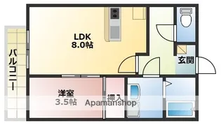 Prevoyance堤【1階】の間取り
