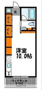 八千代ビルYA55【7階】の間取り