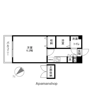 ダイナコートエスタディオ博多【9階】の間取り
