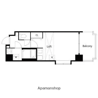ティアラ今泉【8階】の間取り