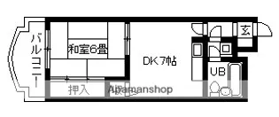 コープオリンピア高砂【4階】の間取り