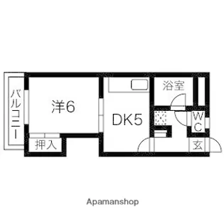 友広ビル【1階】の間取り