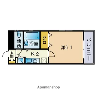 サンセール大宮【4階】の間取り