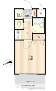 ライオンズマンション大濠第3【10階】の間取り