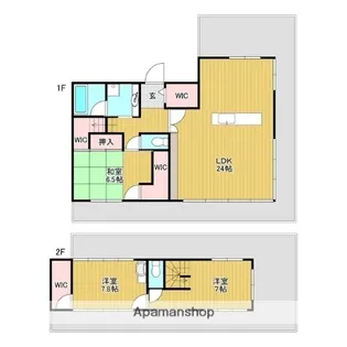 グラン大濠公園【5階】の間取り