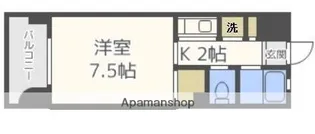 ロイヤルコンフォート白金【3階】の間取り
