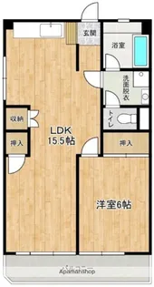 入友マンション【2階】の間取り