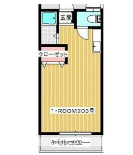 クレセント大橋【2階】の間取り