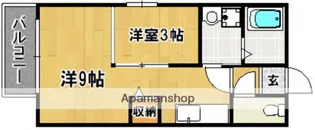 ボナール櫻【1階】の間取り