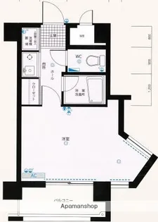 ピュアドーム高宮ロイヤルズ【7階】の間取り