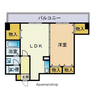 メゾンドール・ナカノ【6階】の間取り