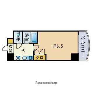 マリナーズコート福岡【7階】の間取り