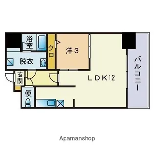 MAIZURU BAY MID SQUARE【5階】の間取り