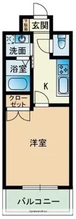 大三祇園ビル【6階】の間取り