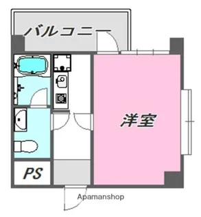 VIP薬院【5階】の間取り