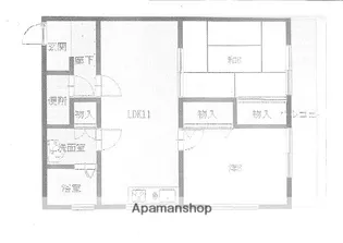 法城ビル【5階】の間取り