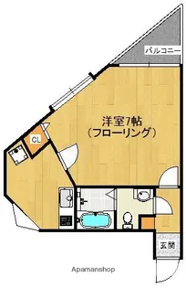日興ビルⅢ【4階】の間取り
