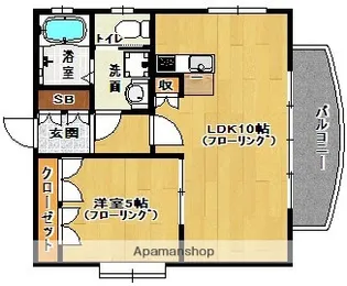 グランドキャニオン【11階】の間取り