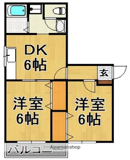 MTハイム【2階】の間取り