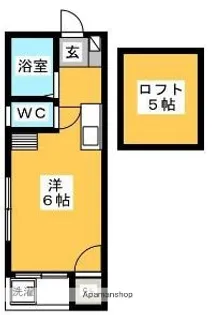 メゾン・サン薬院【1階】の間取り