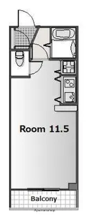 グロリアス博多【5階】の間取り