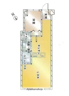 トーカンマンション高宮【6階】の間取り