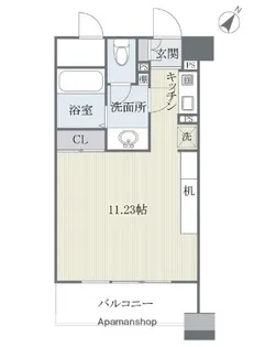 フェルト627【8階】の間取り