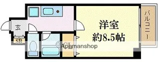 エンクレスト博多駅南【7階】の間取り