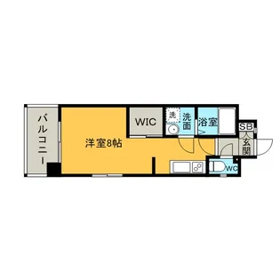 エンクレスト博多駅南Ⅲ【2階】の間取り
