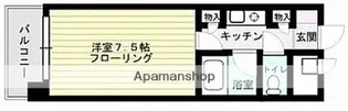 オリエントハイツ天神南【2階】の間取り