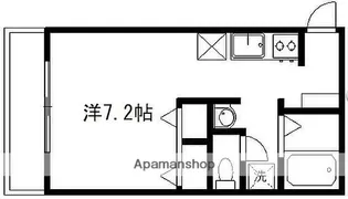 サンプレイス大橋【1階】の間取り