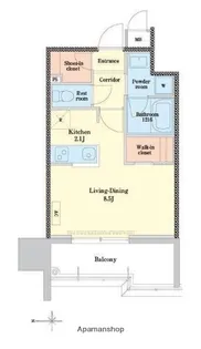 RJRプレシア博多【7階】の間取り