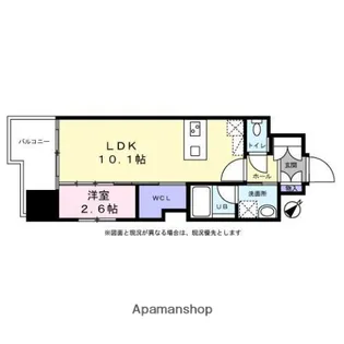 アクアステージ美野島【2階】の間取り