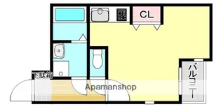 BRANCHE薬院大通【1階】の間取り