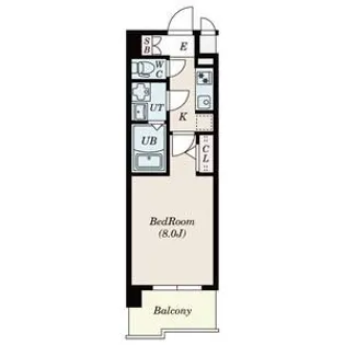 SーRESIDENCE大橋FLUSS【10階】の間取り