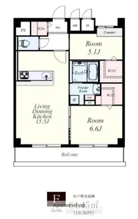 FMTレジデンス博多【10階】の間取り