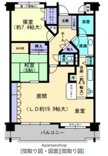 オークヒルズ平尾倶楽部【2階】の間取り