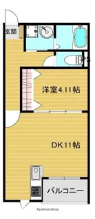TKパリスⅠ【1階】の間取り