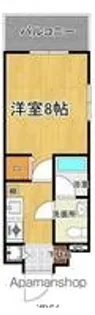 OAK VILLA HAKATA RESIDENCE【5階】の間取り