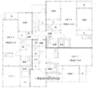 高宮3丁目AP(仮)【1階】の間取り
