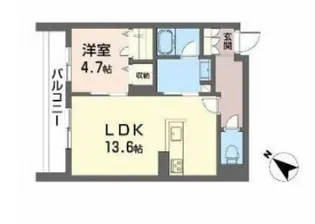 メゾン パルク 清水【2階】の間取り