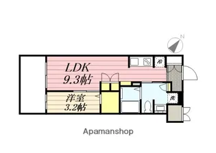 リベール博多駅前【12階】の間取り
